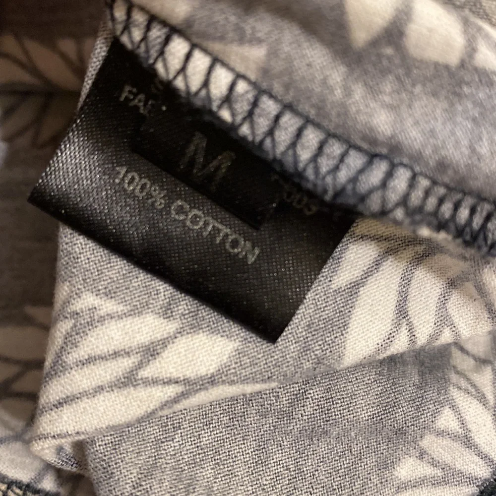 Raf Simons Black and Cream Checkerboard Tee with Patch Pocket. Size M - Picture 6 of 10